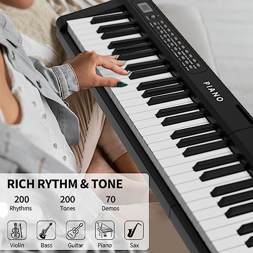 88 Key Digital Piano with Bluetooth and Sustain Pedal
