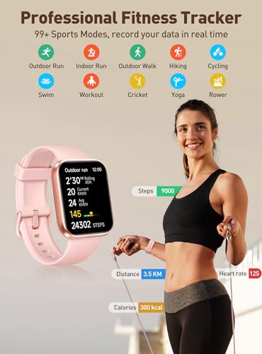 Women's Fitness Smart Watch with Alexa, Health Tracker