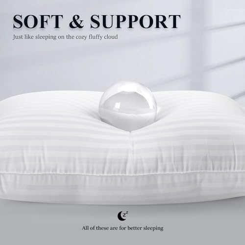 COZSINOOR Hotel-Quality Cooling Pillows: Queen Size, Set of 2