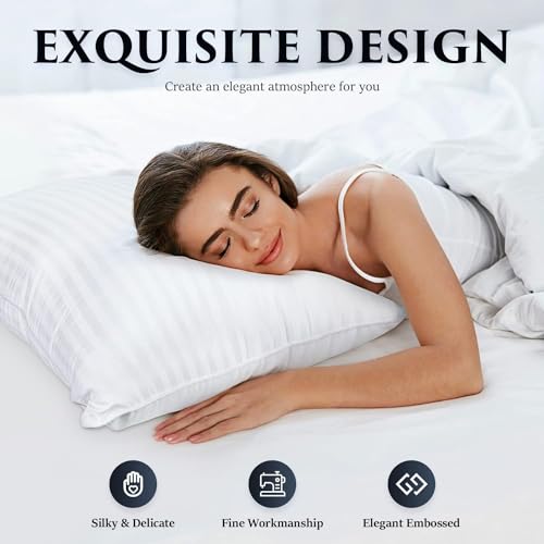 COZSINOOR Hotel-Quality Cooling Pillows: Queen Size, Set of 2