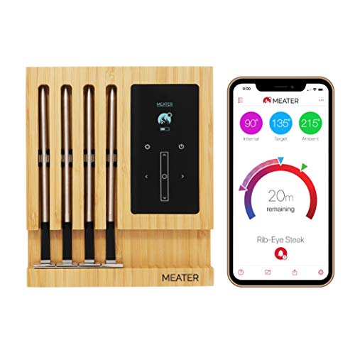 Premium WiFi Smart Meat Thermometer - 4 Probes