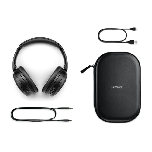 Bose QuietComfort Wireless Noise Cancelling Headphones, Black