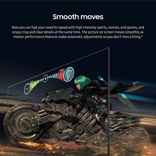 SAMSUNG 55-Inch Crystal UHD 4K Smart TVVIP