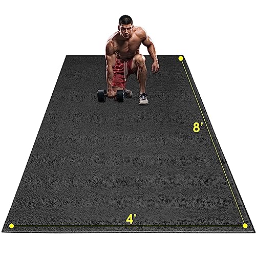 Large High-Density Exercise Mat for Home Gym Workout