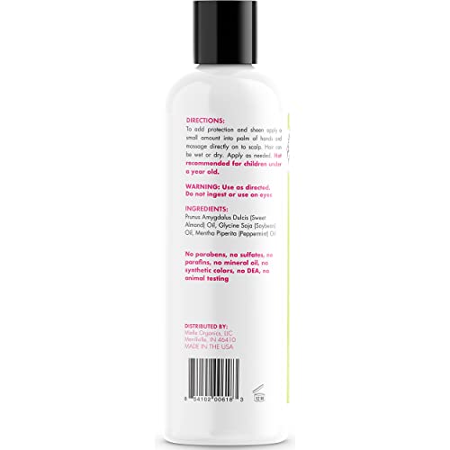 Mielle Organics Mint Almond Hair Oil, 8oz