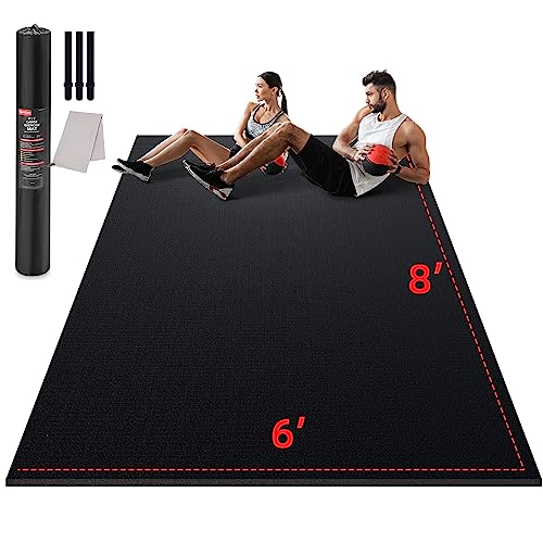 Extra thick Home Workout Mat for Big Spaces