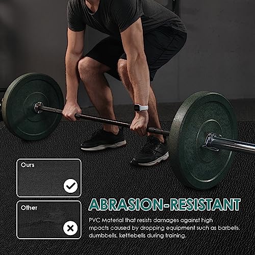 Large High-Density Exercise Mat for Home Gym Workout