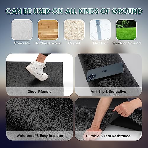 Large High-Density Exercise Mat for Home Gym Workout