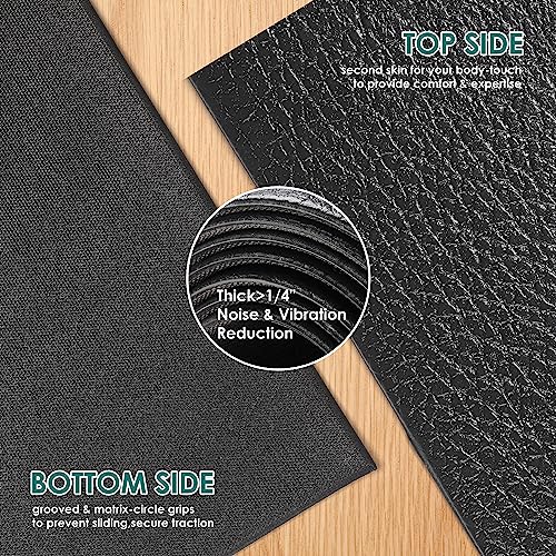 Large High-Density Exercise Mat for Home Gym Workout