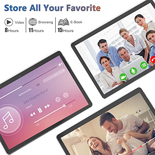 Android 12 Tablet 10.1" Octa-Core - Dual Camera