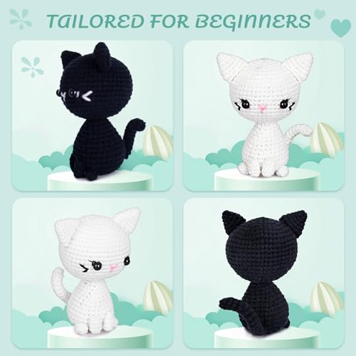 Crochetta Crochet Kit: DIY Magical Cats for Beginners