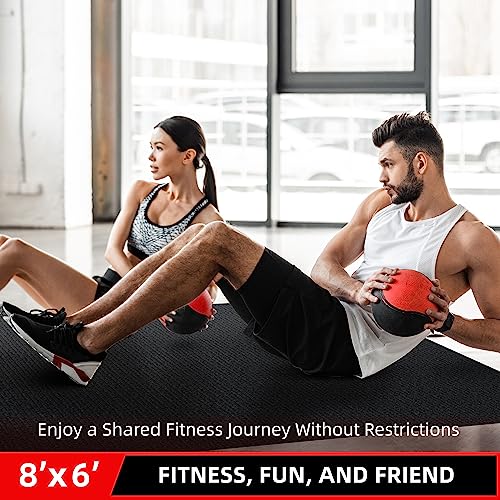 Extra thick Home Workout Mat for Big Spaces