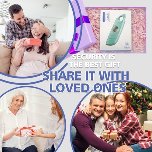 VIP Personal Safety Alarm - 2 Pack, 140db Siren