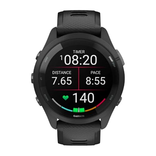 Garmin Forerunner 265 Running Smartwatch, Colorful AMOLED Display