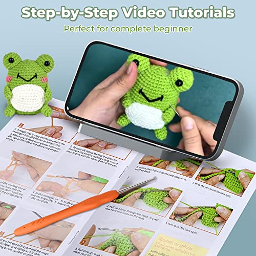 VIP Crochet Kit with Animal Patterns and Tutorials