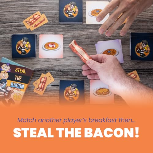 Bacon Card Game - Taco Cat Goat Cheese Pizza
