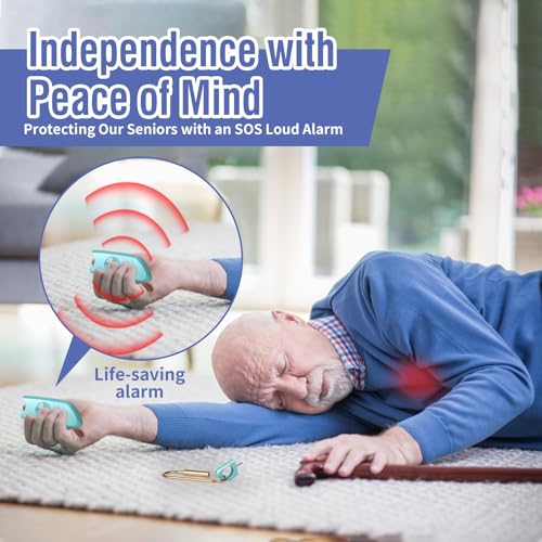 VIP Personal Safety Alarm - 2 Pack, 140db Siren