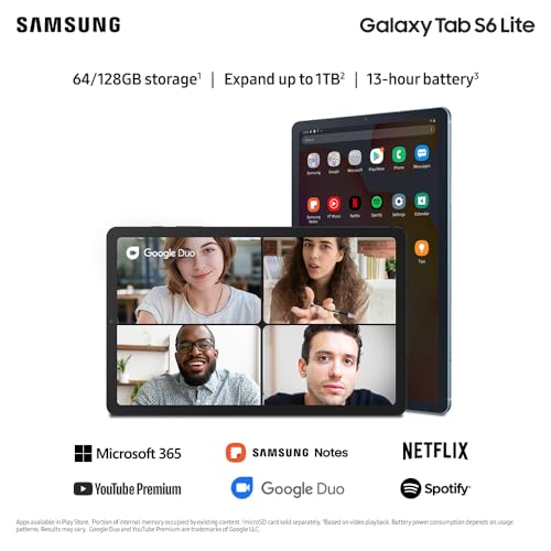 SAMSUNG Galaxy Tab S6 Lite 10.4" 128GB VIP Tablet