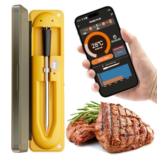 Smart Wireless Meat Thermometer with 493FT Range