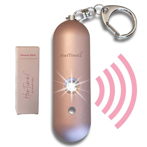 HerTime2® Women's Self Defense Keychain - Rose Gold