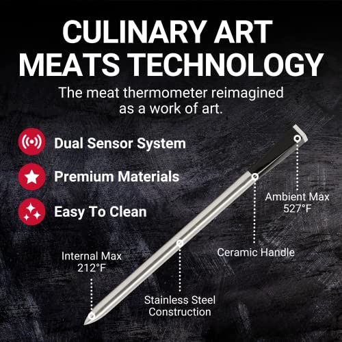 Premium WiFi Smart Meat Thermometer - 4 Probes