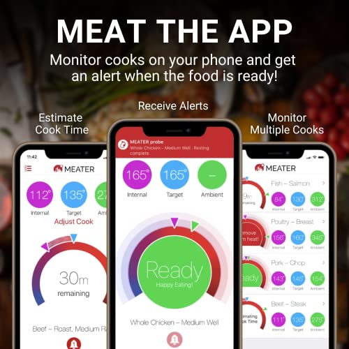 Premium WiFi Smart Meat Thermometer - 4 Probes
