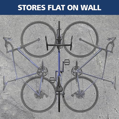 Kesito Swivel Bike Wall Mount, Vertical Bicycle Rack