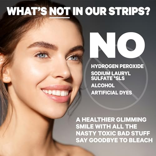 Glim Professional Teeth Whitening Strips - Vegan, Cruelty-Free