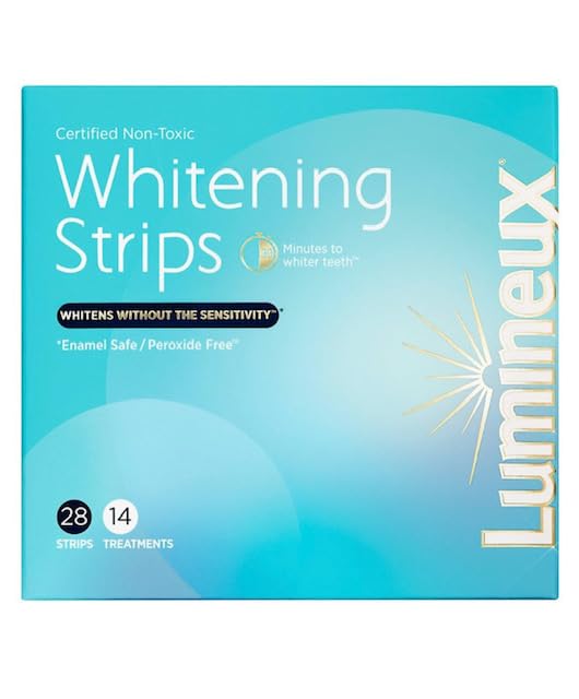 Lumineux Teeth Whitening Strips, 14 Pieces, Sensitivity Free
