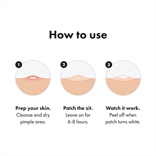 Mighty Patch - Hydrocolloid Acne Pimple Patch (72 Count)