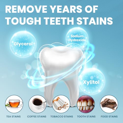Sensitive Teeth Whitening Strips - Non-Slip, Fast Results