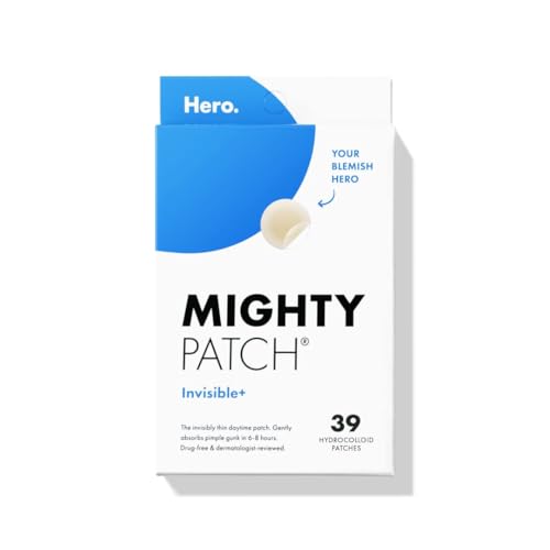 Invisible Hydrocolloid Acne Pimple Patches - Mighty Patch™