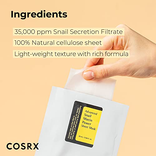 COSRX Snail Essence Sheet Mask 10 EA