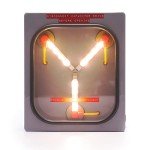 Ukonic Back to the Future Flux Capacitor Replica 6-Inch USB Mood Light, Nightstand Table Lamp with LED Light for Bedroom, Desk, Living Room, Home Decor Room Essentials, '80s Toys, Gifts & Collectibles