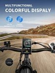 MULTIJOY Electric Bike for Adults,Upgraded 48V 20Ah Removable Battery,Peak 1000W Powerful Motor,70Mi Long Range,26"x4" Fat Tire,UL Certified 7-Speed(Gunmetal)