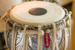 MAHARAJA Concert Tabla Drum Set, 4½ Kg Copper Bayan, Designer, Finest Dayan with Padded Bag, Hammer, Cushions & Cover - Tabla Set Tabla Drums Tablas Indian Musical Instruments (PDI-69)