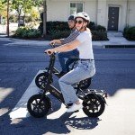 DYU 14" Folding Electric Bike for Adults Teens, 350W 36V/7.5AH, Commuter City✨