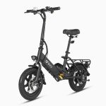 DYU 14" Folding Electric Bike for Adults Teens, 350W 36V/7.5AH, Commuter City✨