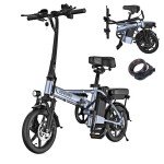 AOVOPRO 14" 500W Folding Electric Bike Bicycle EB60/EB60PRO Ebike 10.5AH/15.6AH