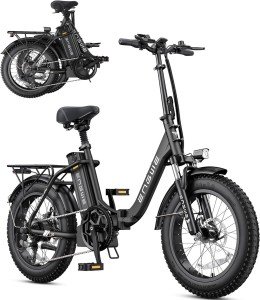 ENGWE L20 2.0 1125W Motor Peak Upgraded Folding Electric Bike 52V13Ah City Ebike