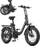 ENGWE L20 2.0 1125W Motor Peak Upgraded Folding Electric Bike 52V13Ah City Ebike