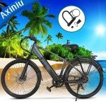 Axiniu 750W Ebike 26" Electric Bike Bicycle For Adults Commuter City E-bike