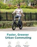 ENGWE L20 2.0 1125W Motor Peak Upgraded Folding Electric Bike 52V13Ah City Ebike