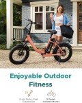 ENGWE L20 2.0 1125W Motor Peak Upgraded Folding Electric Bike 52V13Ah City Ebike