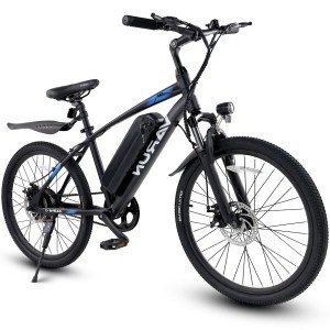 VARUN 24'' Electric Bike for Adults 20MPH 500W 36V Mountain City Commuter E-Bike