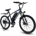 VARUN 24'' Electric Bike for Adults 20MPH 500W 36V Mountain City Commuter E-Bike