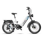Cyrusher Ovia Electric Bike 52V20AH 20" Fat Tire Step-through  All-Terrain EBike