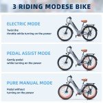 850W Ebike 26" Electric Bike Bicycle 28Mph CommuterTire Mountain Bikes Adults