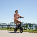Jetson Bolt Pro Adult Electric Bike, Pedal Assist up to 30 Miles, Foldable, Built-in Carrying Handle, Lightweight Frame, LED Headlight, Dual Disc Brakes, Twist Throttle & Cruise Control, Ages 12+