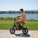 Jetson Bolt Pro Adult Electric Bike, Pedal Assist up to 30 Miles, Foldable, Built-in Carrying Handle, Lightweight Frame, LED Headlight, Dual Disc Brakes, Twist Throttle & Cruise Control, Ages 12+
